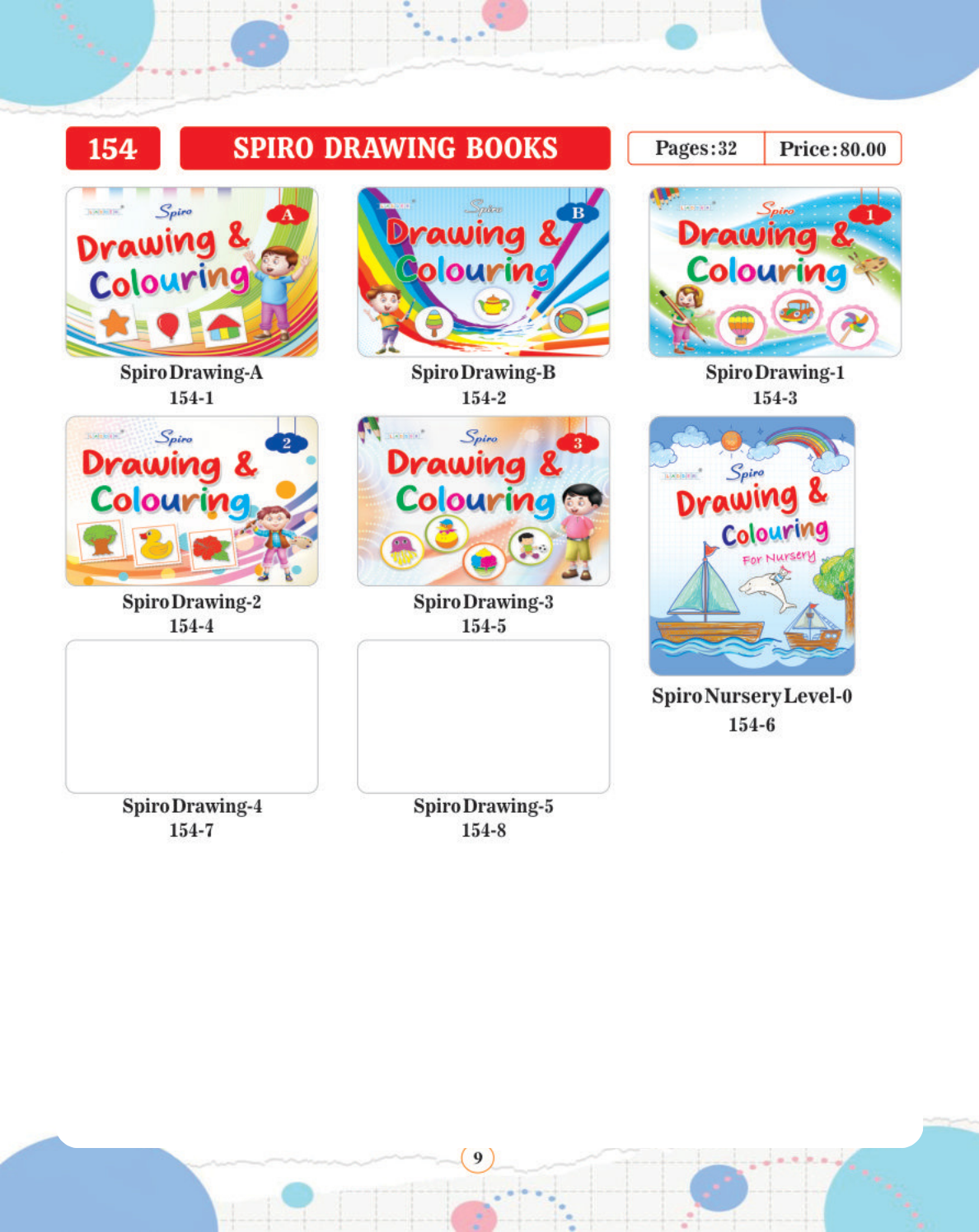 Spiro Colouring Books